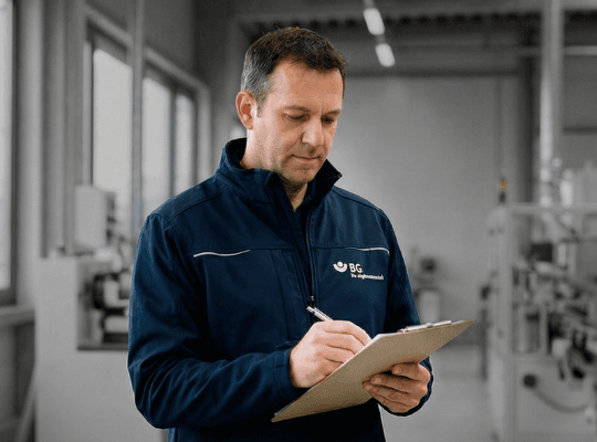 Behördenbesuch Gewerbeaufsicht mit Fristsetzung