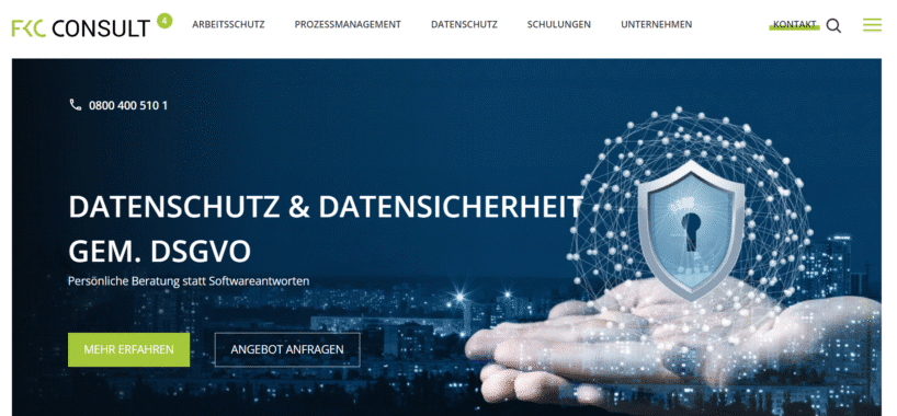 FKC CONSULT GmbH - Fachkraft für Arbeitssicherheit