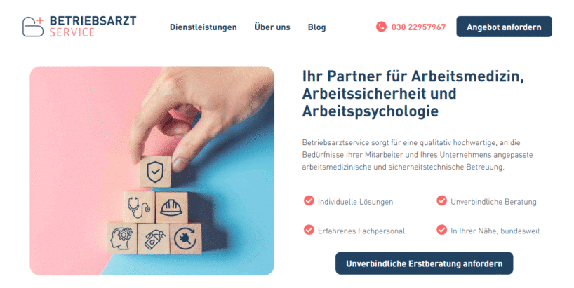 Betriebsarztservice Holding GmbH - Die beste Fachkraft für Arbeitssicherheit in München
