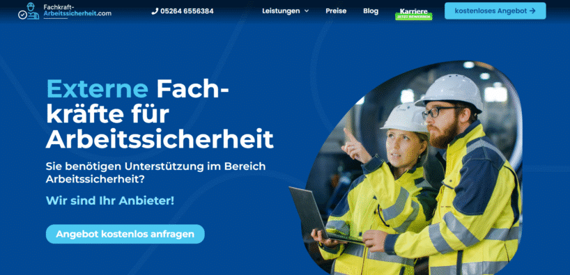 Fachkraft-Arbeitssicherheit.com - Empfohlene digitale Fachkraft für Arbeitssicherheit in Hamburg