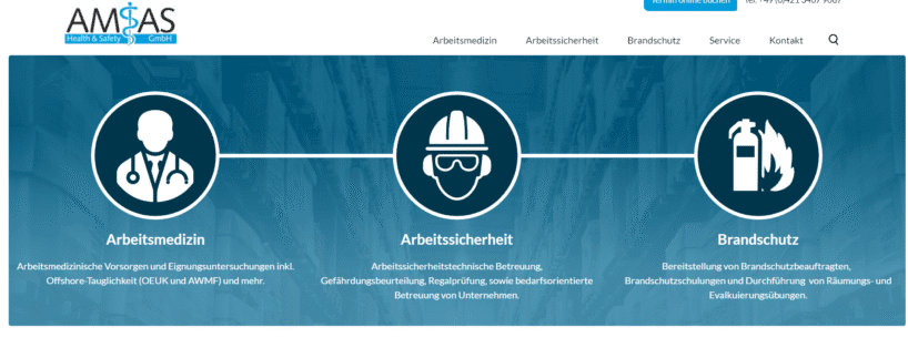 Empfohlener Anbieter für eine Fachkraft für Arbeitssicherheit und Arbeitsmedizin aus einer Hand