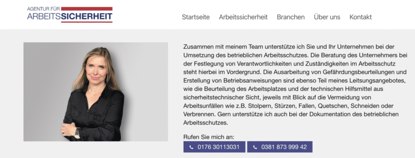 Agentur für Arbeitssicherheit - Zuverlässige lokale Fachkraft für Arbeitssicherheit in Mecklenburg-Vorpommern