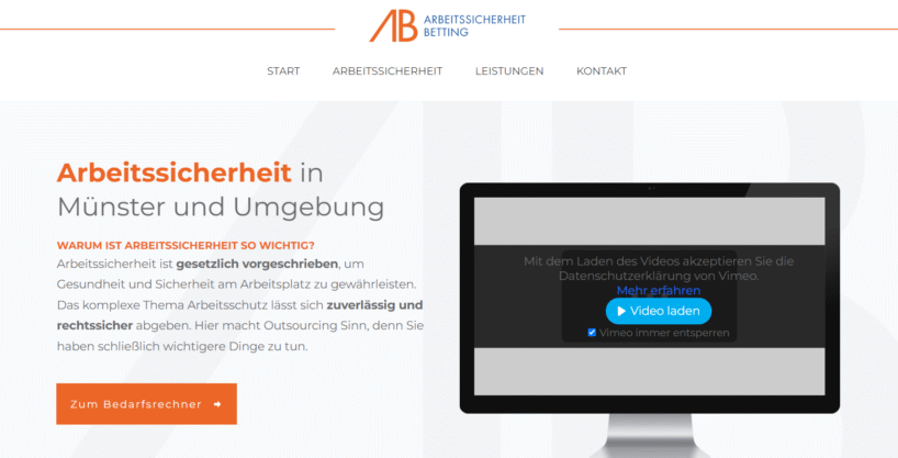 Arbeitssicherheit Betting GmbH - Zuverlässige lokale Fachkraft für Arbeitssicherheit in Münster
