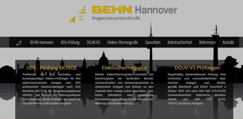Behn Ingenieurtechnik GmbH - Zuverlässige lokale Fachkraft für Arbeitssicherheit in Hannover