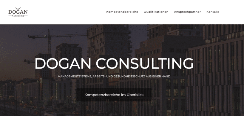 Dogan Consulting - Empfohlener Anbieter für eine Fachkraft für Arbeitssicherheit und Arbeitsmedizin aus einer Hand