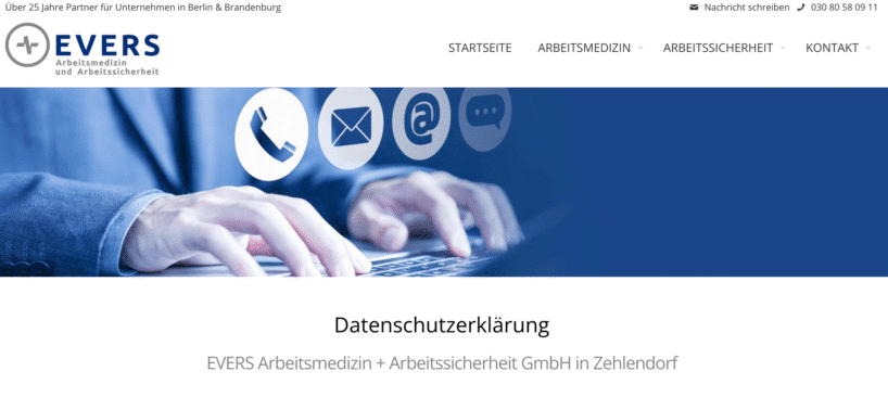Empfohlener Anbieter für eine Fachkraft für Arbeitssicherheit und Arbeitsmedizin aus einer Hand