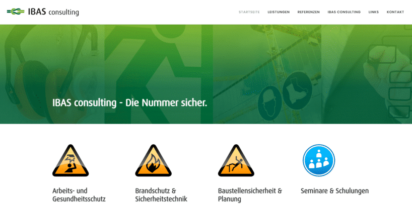 IBAS consulting GmbH - Empfohlener Anbieter für eine Fachkraft für Arbeitssicherheit und Arbeitsmedizin aus einer Hand