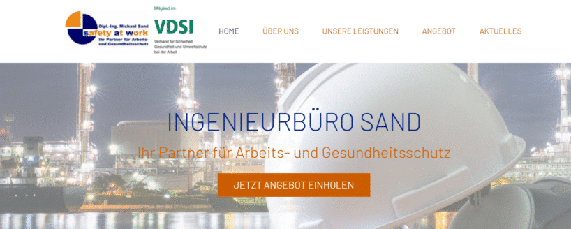 Ingenieurbüro Sand  - Zuverlässige lokale Fachkraft für Arbeitssicherheit in Hamm