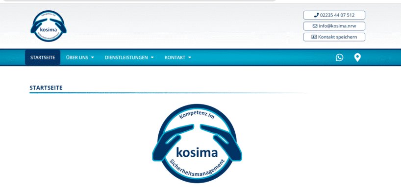 KOSIMA GmbH - Empfohlener Anbieter für eine Fachkraft für Arbeitssicherheit und Arbeitsmedizin aus einer Hand