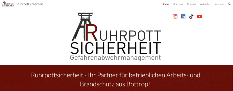 Ruhrpottsicherheit - Empfohlener Anbieter für eine Fachkraft für Arbeitssicherheit und Arbeitsmedizin aus einer Hand