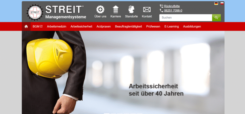 STREIT GmbH - Großer Anbieter von Fachkräften für Arbeitssicherheit in Hessen