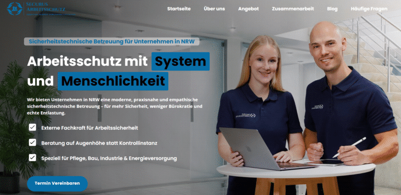 Securus Arbeitsschutz - Empfohlener Anbieter für eine Fachkraft für Arbeitssicherheit und Arbeitsmedizin aus einer Hand