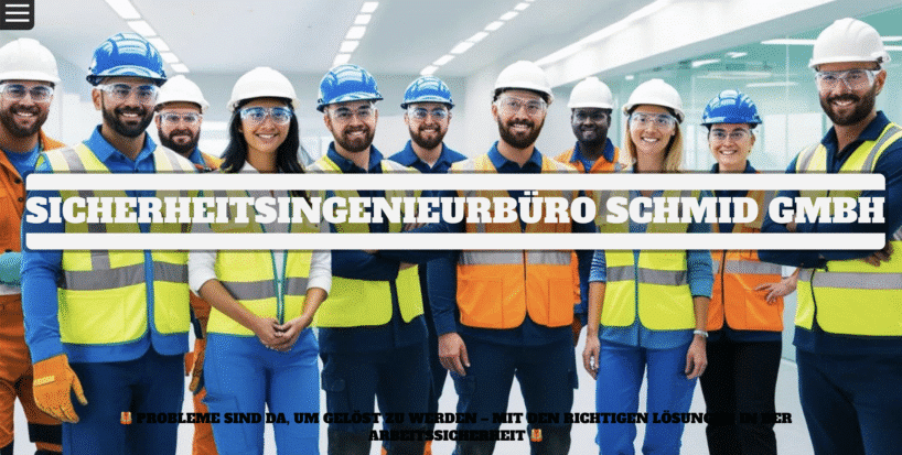 Sicherheitsingenieurbüro Schmid GmbH - Empfohlener Anbieter für eine Fachkraft für Arbeitssicherheit und Arbeitsmedizin aus einer Hand