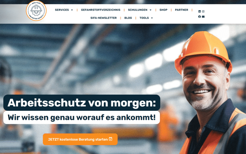 Sifa-flex GmbH - Premium-Fachkraft für Arbeitssicherheit in Bayern
