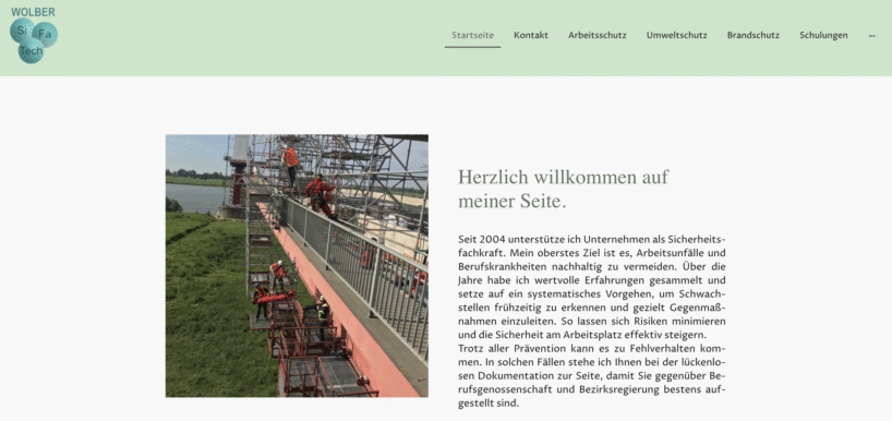 WOLBER SiFaTech - Zuverlässige lokale Fachkraft für Arbeitssicherheit in Solingen