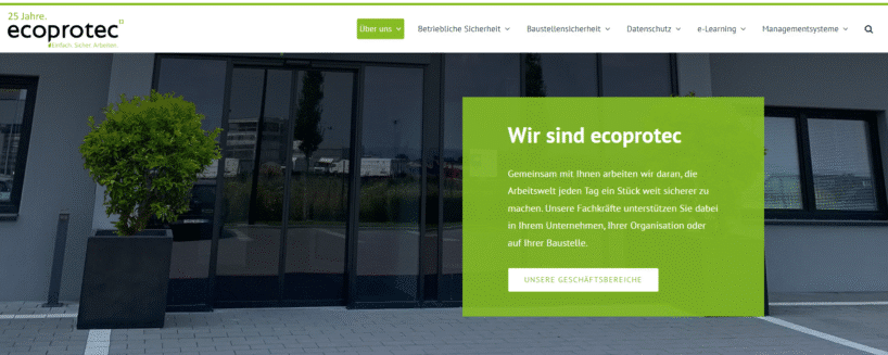 ecoprotec GmbH - Großer Anbieter von Fachkräften für Arbeitssicherheit in Mülheim an der Ruhr