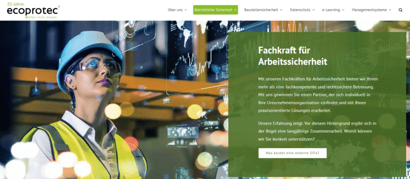 ecoprotec GmbH - Großer Anbieter von Fachkräften für Arbeitssicherheit in Oberhausen