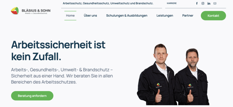 Blaesius Sohn Arbeits und Gesundheitsschutz GmbH - Zuverlaessige lokale Fachkraft für Arbeitssicherheit in Dorsten