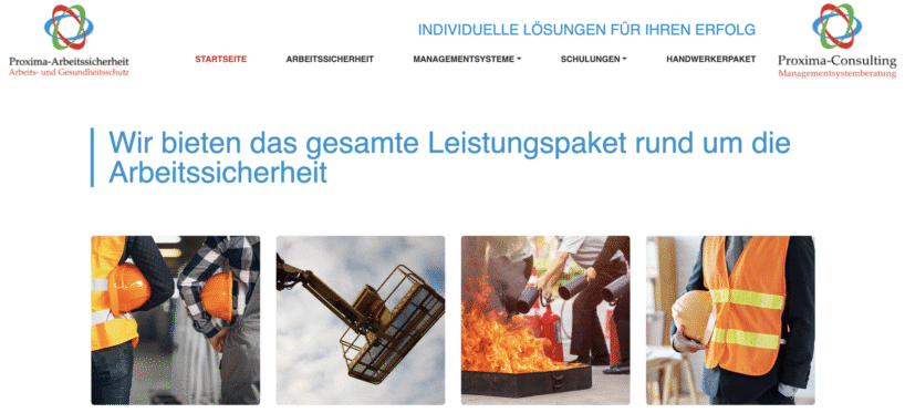 Proxima Arbeitssicherheit - Empfohlener Anbieter für eine Fachkraft für Arbeitssicherheit und Arbeitsmedizin aus einer Hand