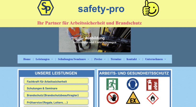 safety-pro - Premium-Fachkraft für Arbeitssicherheit in Lüdenscheid