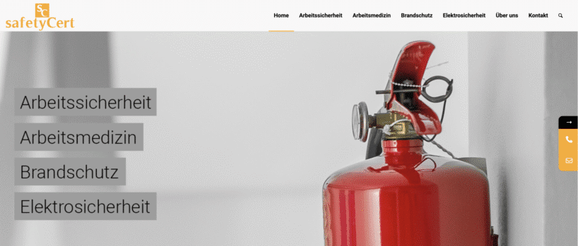 safetyCert GmbH - Empfohlener Anbieter für eine Fachkraft für Arbeitssicherheit und Arbeitsmedizin aus einer Hand